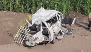 مصرع 4 أشخاص وإصابة 21 آخرين في تصادم مروع على طريق بنها – شبرا الحر
