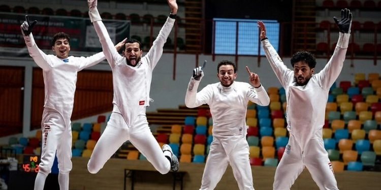 منتخب مصر لسلاح سيف المبارزة يحقق إنجازا تاريخيا بالفوز على إسرائيل وحصد برونزية العالم