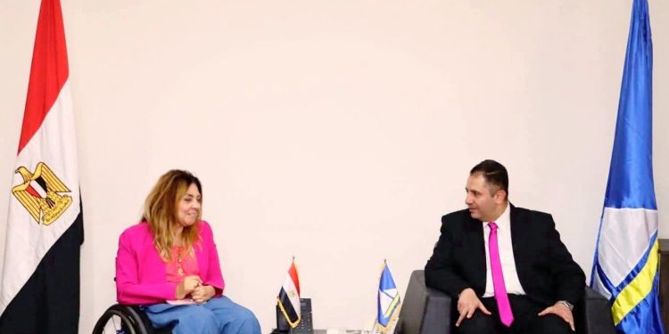 محافظ دمياط يستقبل المشرف العام على المجلس القومى للأشخاص ذوى الإعاقة فى مستهل زيارتها للمحافظة