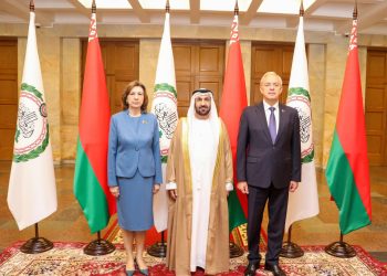 رئيس البرلمان العربي يعقد مباحثات موسعة مع رئيسي الجمعية الوطنية في بيلاروس