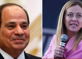 السيسي وميلونى تبحثان تعزيز التعاون بين مصر وإيطاليا وزيادة الاستثمارات
