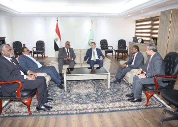وزير الزراعة يستقبل نظيره السودانى ومدير المنظمة العربية لبحث ملفات التكامل والأمن الغذائى