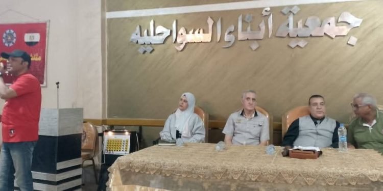 مثلث الإبداع الثقافي بالسويس ينظم ندوة عن أسس بناء مجتمع المدينة المنورة بجمعية السواحلية