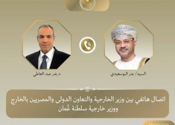 مصر و سلطنة عُمان تتوافقان على أهمية ضمان حرية الملاحة بمضيق هرمز ودعم الحلول الدبلوماسية لخفض التصعيد الإقليمي