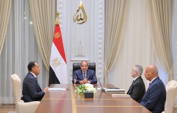 السيسي، يلتقى مدبولي والشريف اليوم بالعلمين