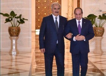 الرئيس السيسى يستقبل خليفة حفتر ويؤكد دعم مصر لوحدة ليبيا واستقرارها