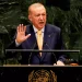وفد إسرائيل يغادر قاعة الأمم المتحدة خلال كلمة أردوغان