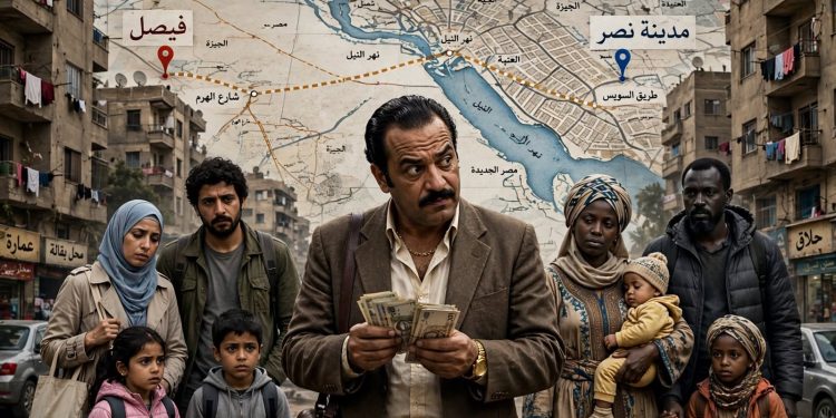 سماسرة الحرب في مصر.. من فيصل إلى مدينة نصر.. من يطرد المصري ليرفع الإيجار 300% على السوداني؟