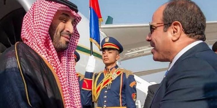الرئيس السيسى يستقبل ولى العهد السعودى محمد بن سلمان اليوم