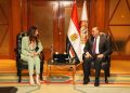 الوزير حسن رداد لوزيرة العمل الفلسطينية: مصر لن تتوانى عن دعم صمود الشعب الفلسطينى