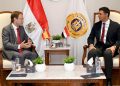 وزير الصناعة يبحث مع سفير إسبانيا لدى مصر سبل تعزيز التعاون الصناعي المشترك وجذب الشركات الإسبانية إلى السوق المصرى