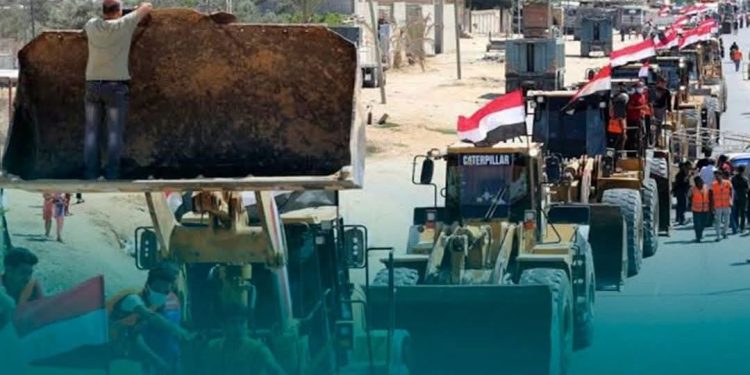 مصر تبدأ التحرك لإعمار غزة.. مقاولون مصريون يجرون مسوحات هندسية تمهيدا لإنشاء «رفح الخضراء»