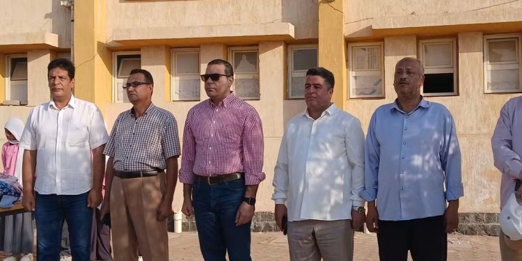 العربي يواصل جولته التفقدية بمدارس الجنوب الناهض بالشلاتين لمتابعة انتظام العملية التعليمية والتعليم الفني