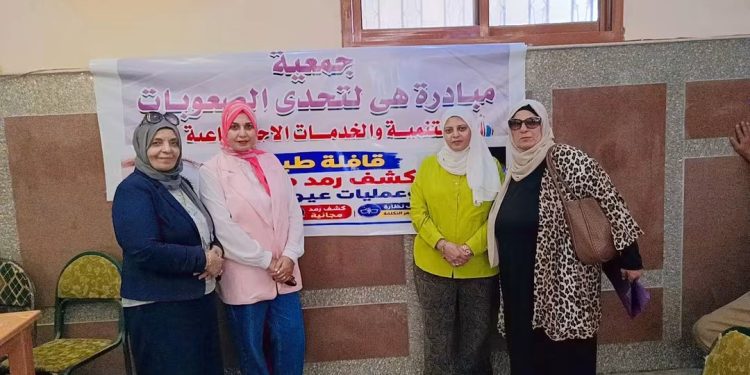 قافلة رمد مجانية بالسويس توقع الكشف على 160 مواطنا وتحيل 30 حالة لإجراء عمليات