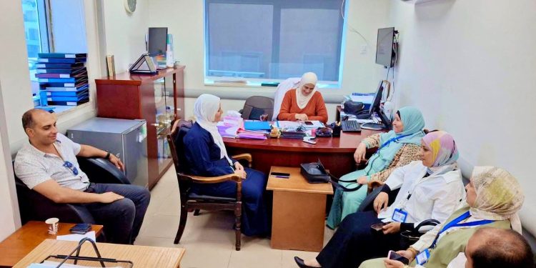 متابعة ميدانية مكثفة بمستشفيات الغردقة العام والحميات للارتقاء بمستوى الرعاية الصحية