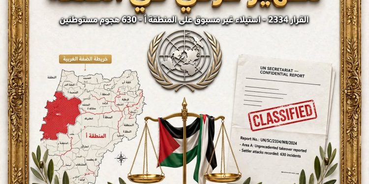 الأمم المتحدة: تطهير عرقي في الضفة