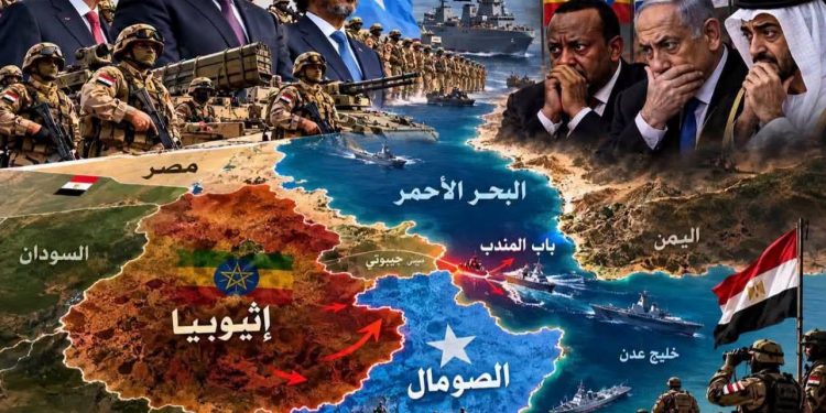 مصر تعزز حضورها فيدى القرن الأفريقى لحماية أمن البحر الأحمر ومواجهة تحديات سد النهضة