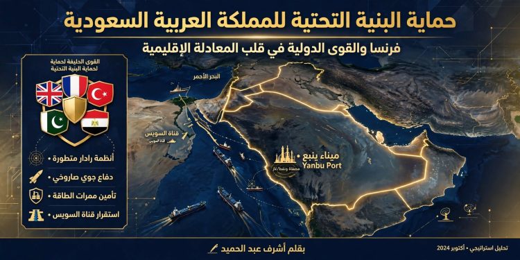 حماية البنية التحتية للمملكة العربية السعودية: فرنسا والقوى الدولية في قلب المعادلة الإقليمية