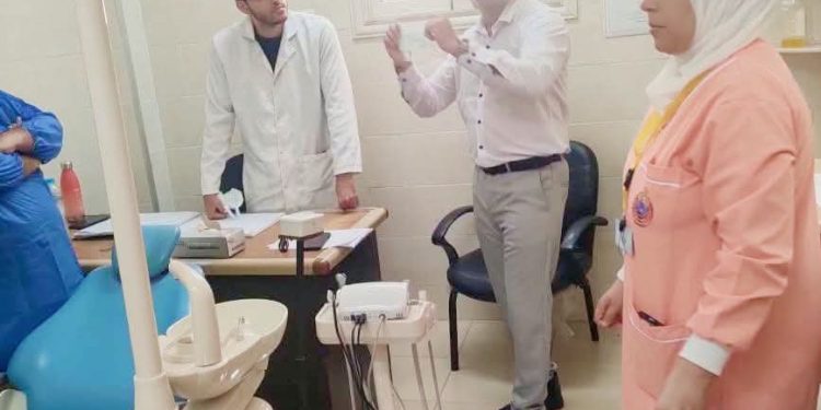 مصر : فريق مكافحة العدوى يتابع تطبيق معايير السلامة داخل وحدتى الأمل ورعاية الطفل برأس غارب