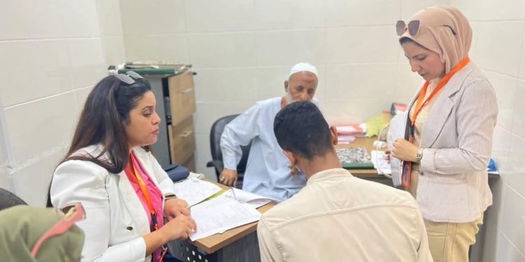 مرور ميداني لإدارة سلامة المرضى على منشآت سفاجا الصحية لمتابعة تطبيق معايير الجودة والاعتماد