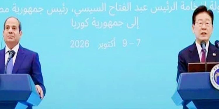 الرئيس السيسى من كوريا الجنوبية: مياه النيل قضية وجودية لمصر