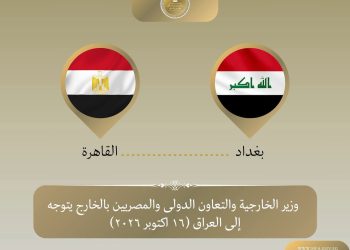 وزير الخارجية المصرية يتوجه إلى بغداد للمشاركة في اجتماعات الدورة الـ٥٢ لمجلس وزراء خارجية منظمة التعاون الإسلامي
