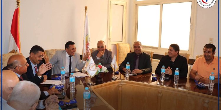 انعقاد مجلس كلية الطب البيطري بجامعة مدينة السادات بقيادة الكفراوي عميد الكلية