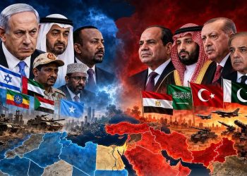 خريطة نتنياهو تثير تساؤلات حول توازنات المنطقة.. هل تتشكل محاور جديدة فى الشرق الأوسط والقرن الإفريقى؟