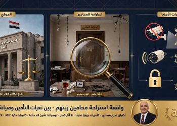واقعة استراحة محامين «زينهم»: بين ثغرات التأمين وصيانة هيبة العدالة