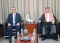 رئيس البرلمان العربي يستقبل سفير الجزائر لدى مصر